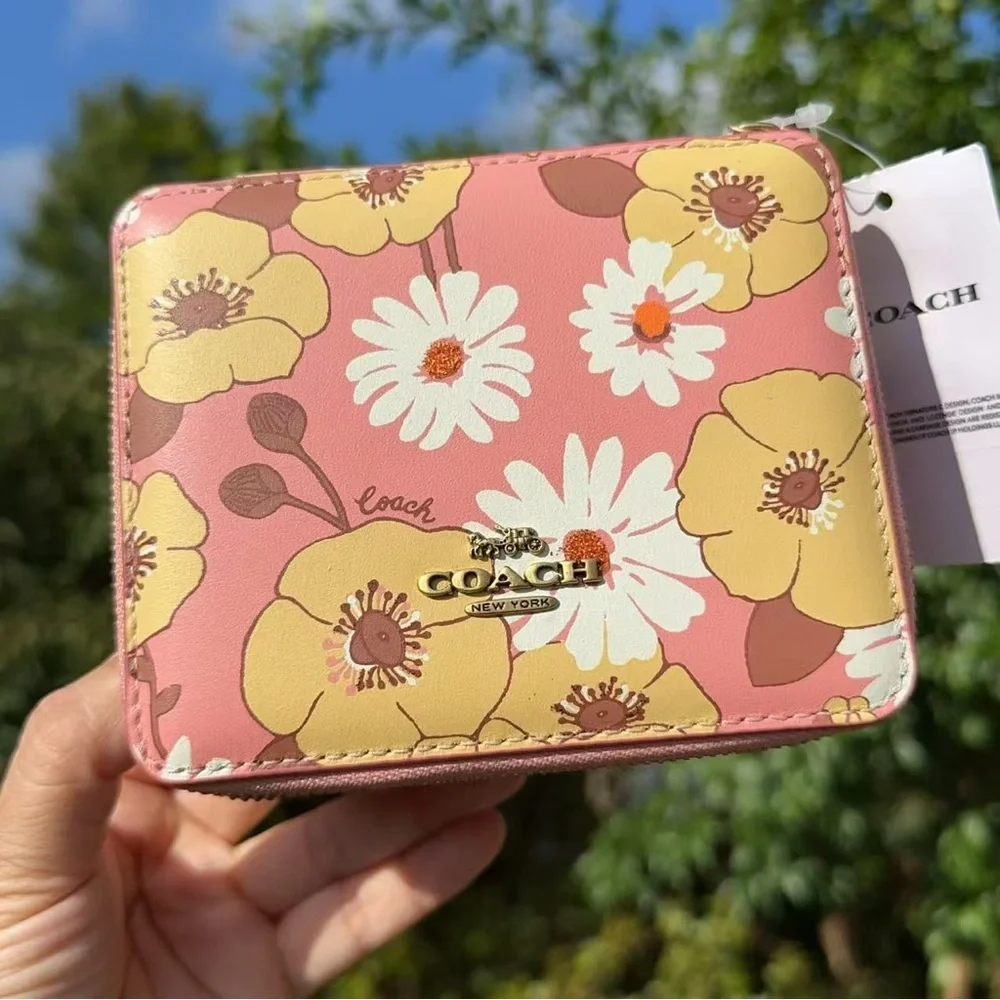 NWT COACH Jewelry Box With Floral Print C9657G